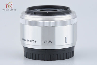 【中古】Nikon ニコン 1 NIKKOR 18.5mm f/1.8 シルバー