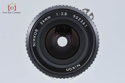 [Used] Nikon Nikkor Ai-S 24mm f/2.8