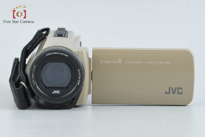 【中古】JVC ケンウッド Everio R GZ-RX670 サンドベージュ ビデオカメラ
