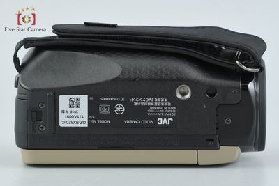 【中古】JVC ケンウッド Everio R GZ-RX670 サンドベージュ ビデオカメラ
