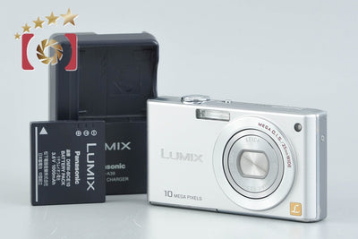 【中古】Panasonic パナソニック LUMIX DMC-FX37 プレシャスシルバー コンパクトデジタルカメラ