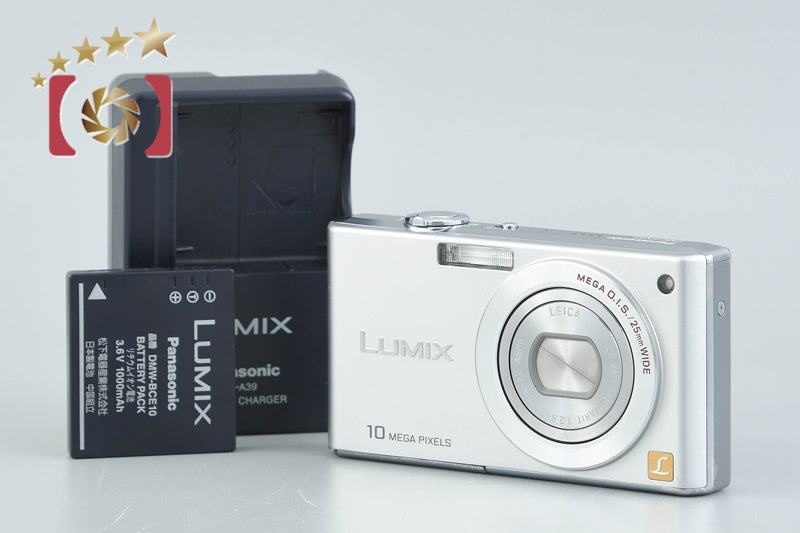 【中古】Panasonic パナソニック LUMIX DMC-FX37 プレシャスシルバー コンパクトデジタルカメラ