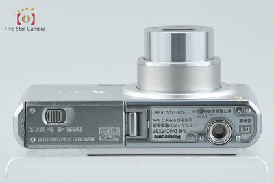 【中古】Panasonic パナソニック LUMIX DMC-FX37 プレシャスシルバー コンパクトデジタルカメラ