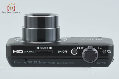 【中古】SONY ソニー Cyber-shot DSC-WX5 ブラック デジタルスチルカメラ