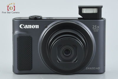 【中古】Canon キヤノン PowerShot SX620 HS ブラック コンパクトデジタルカメラ 元箱付き