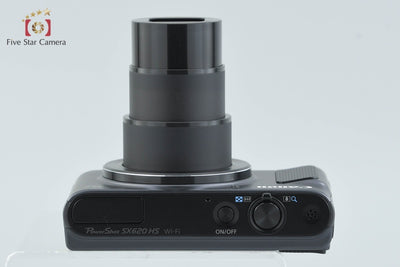 【中古】Canon キヤノン PowerShot SX620 HS ブラック コンパクトデジタルカメラ 元箱付き