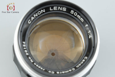 Used Canon 50mm f/1.4 L39 Leica Screw Mount