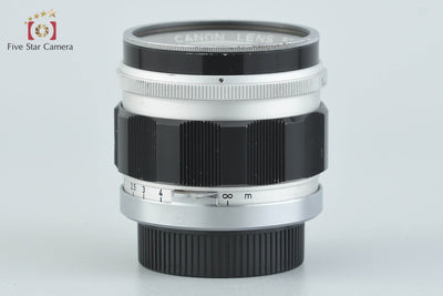 Used Canon 50mm f/1.4 L39 Leica Screw Mount