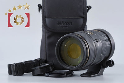 【中古】Nikon ニコン AF NIKKOR 80-400mm f/4.5-5.6 D ED VR