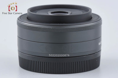 [Used] Canon EF-M 22mm f/2 STM Black