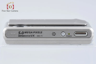 [Used] SONY Sony Cyber-shot DSC-T1 Silver Digital Still Camera