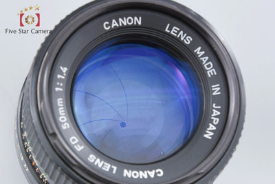 【中古】Canon キヤノン New FD 50mm f/1.4