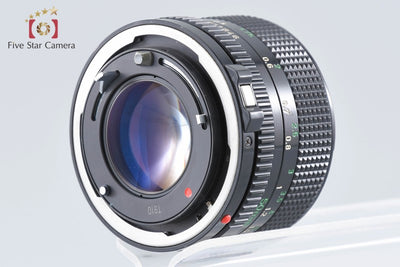 【中古】Canon キヤノン New FD 50mm f/1.4