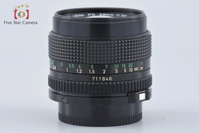 【中古】Canon キヤノン New FD 50mm f/1.4