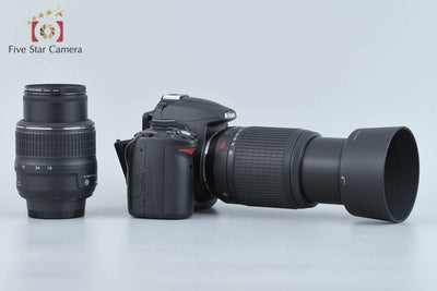 [Used] Nikon D5000 Double Zoom Lens Kit
