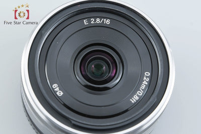 [Used] SONY E 16mm f/2.8 SEL16F28