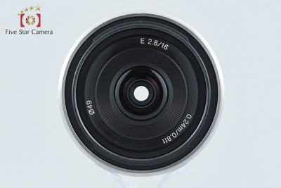 [Used] SONY E 16mm f/2.8 SEL16F28