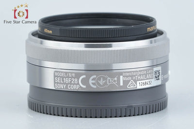 [Used] SONY E 16mm f/2.8 SEL16F28