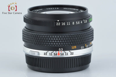 Used: OLYMPUS Olympus ZUIKO MC AUTO-W 28mm f/2.8