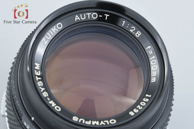 [Used] OLYMPUS Olympus E.ZUIKO AUTO-T 100mm f/2.8