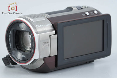 [Used] Panasonic HC-V620M Brown Digital High Definition Video Camera with Original Box