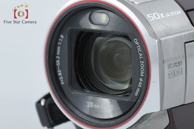 [Used] Panasonic HC-V620M Brown Digital High Definition Video Camera with Original Box