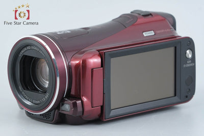 [Used] Canon iVIS HF M41 Red Camcorder with Original Box