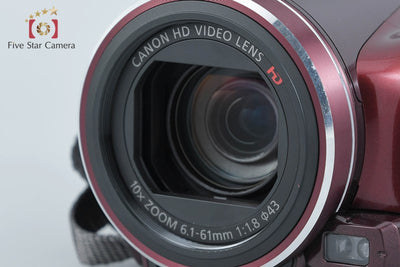 [Used] Canon iVIS HF M41 Red Camcorder with Original Box