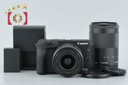 [Used] Canon EOS M3 Black Double Zoom Kit
