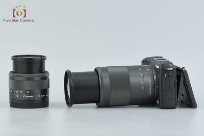 [Used] Canon EOS M3 Black Double Zoom Kit