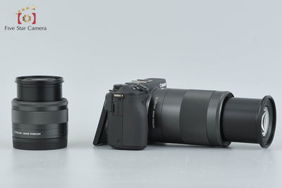 [Used] Canon EOS M3 Black Double Zoom Kit