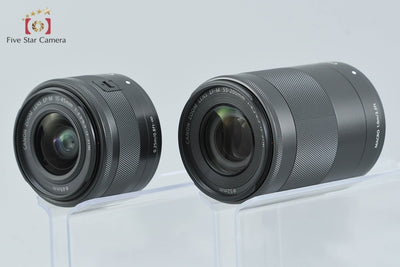 [Used] Canon EOS M3 Black Double Zoom Kit