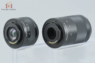 [Used] Canon EOS M3 Black Double Zoom Kit