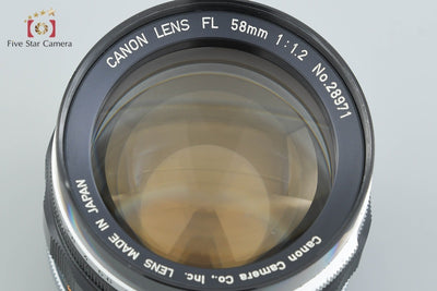 【中古】Canon キヤノン FL 58mm f/1.2