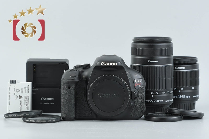 [Used] Canon EOS Kiss X5 Double Zoom Lens Kit