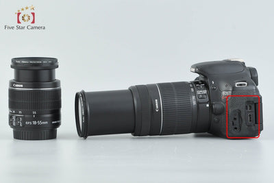[Used] Canon EOS Kiss X5 Double Zoom Lens Kit
