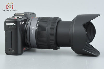 [Used] Panasonic LUMIX DMC-GF2 Esprit Black + G VARIO 14-42mm f/3.5-5.6 ASPH. MEGA O.I.S. H-FS014042, Low Shutter Count