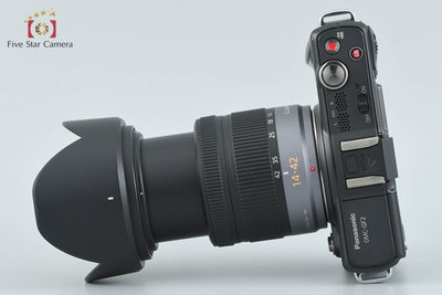 [Used] Panasonic LUMIX DMC-GF2 Esprit Black + G VARIO 14-42mm f/3.5-5.6 ASPH. MEGA O.I.S. H-FS014042, Low Shutter Count