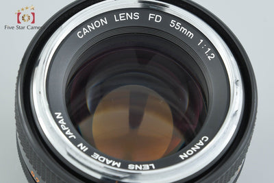 【中古】Canon キヤノン FD 55mm f/1.2