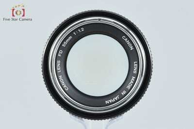 【中古】Canon キヤノン FD 55mm f/1.2