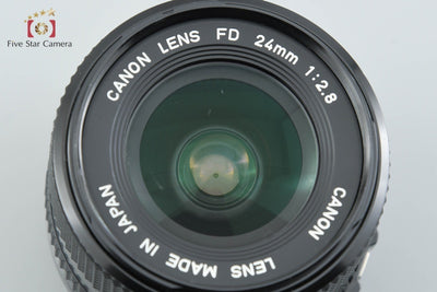 【中古】Canon キヤノン New FD 24mm f/2.8