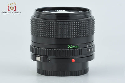 【中古】Canon キヤノン New FD 24mm f/2.8