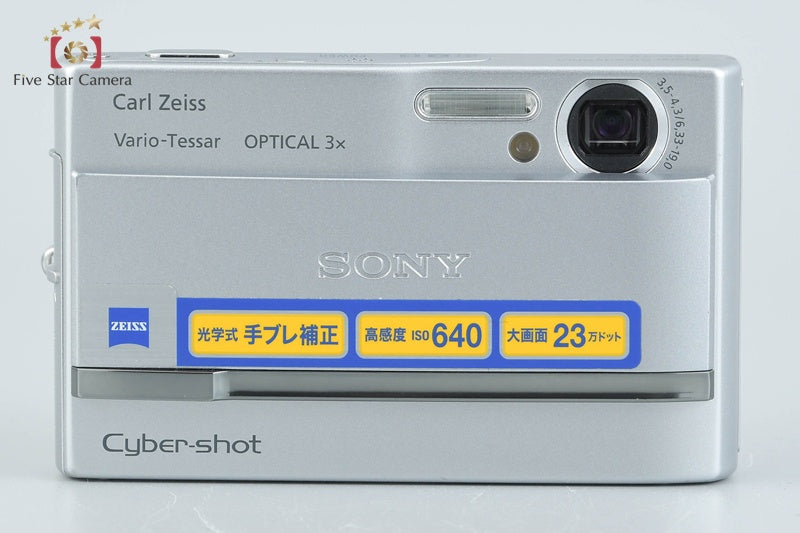 SONY Cyber-shot DSC-T9 デジタルカメラ シルバー 【公式通販】