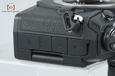 [Used] OLYMPUS Olympus OM-D E-M1 Mark II Black Mirrorless Interchangeable Lens Camera, Low Shutter Count