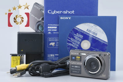 [Used] SONY Cyber-shot DSC-W300 Compact Digital Camera with Original Box