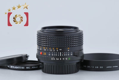[Used] MINOLTA New MD 28mm f/2.8