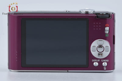 [Used] Panasonic LUMIX DMC-FX66 Violet Compact Digital Camera with Original Box