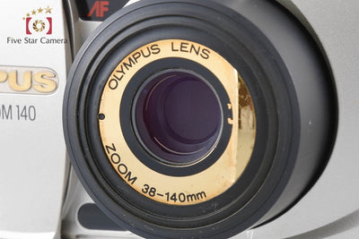 【中古】OLYMPUS オリンパス μ[mju:] ZOOM 140 VF コンパクトフィルムカメラ