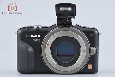 【中古】Panasonic パナソニック LUMIX DMC-GF3 エスプリブラック ミラーレス一眼カメラ シャッター回数僅少