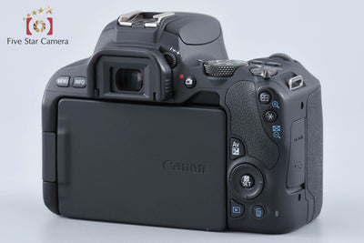 [Used] Canon EOS Kiss X9 EF-S 18-55 IS STM Lens Kit Black